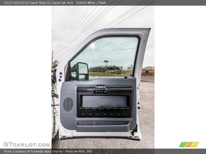 Oxford White / Steel 2013 Ford F250 Super Duty XL SuperCab 4x4