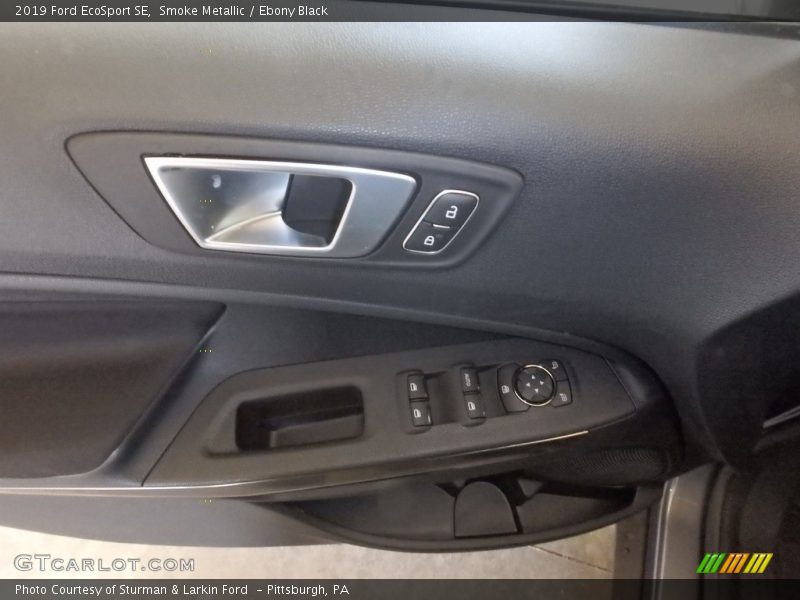 Smoke Metallic / Ebony Black 2019 Ford EcoSport SE