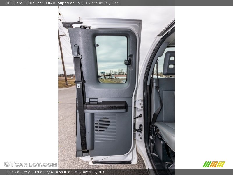 Oxford White / Steel 2013 Ford F250 Super Duty XL SuperCab 4x4