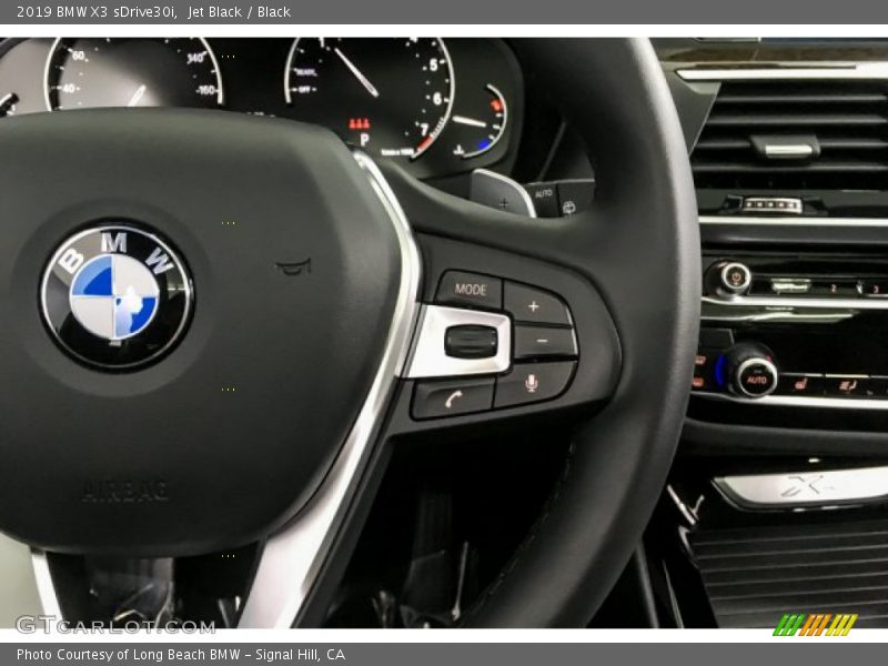 Jet Black / Black 2019 BMW X3 sDrive30i