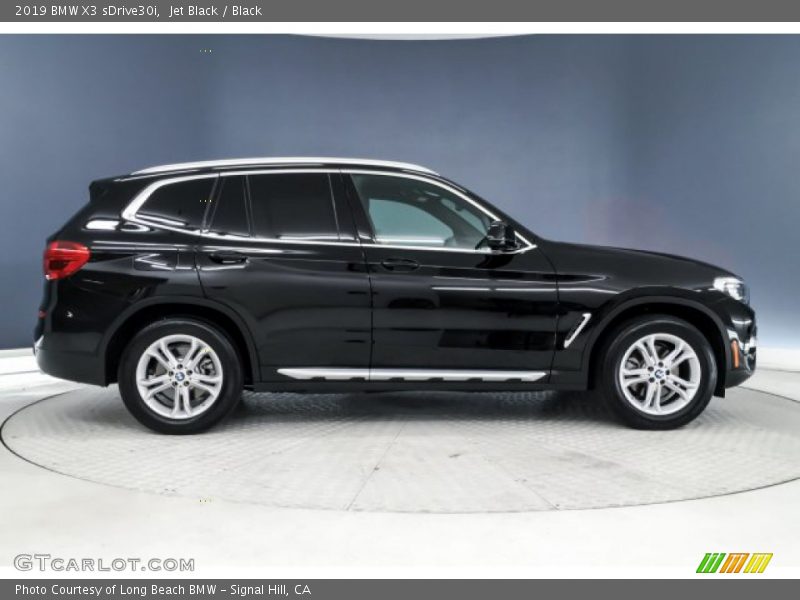 Jet Black / Black 2019 BMW X3 sDrive30i