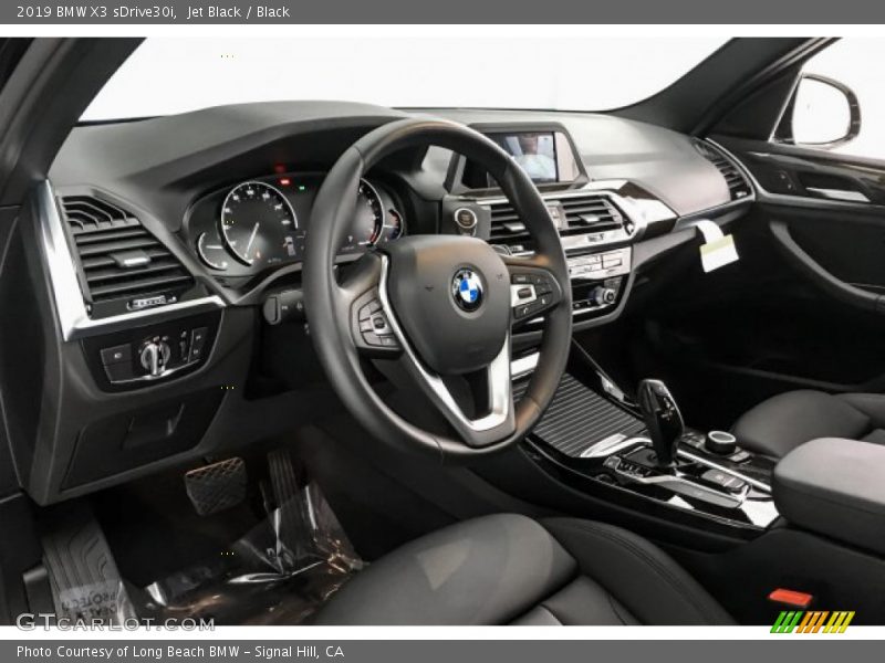 Jet Black / Black 2019 BMW X3 sDrive30i