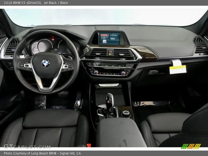 Jet Black / Black 2019 BMW X3 sDrive30i