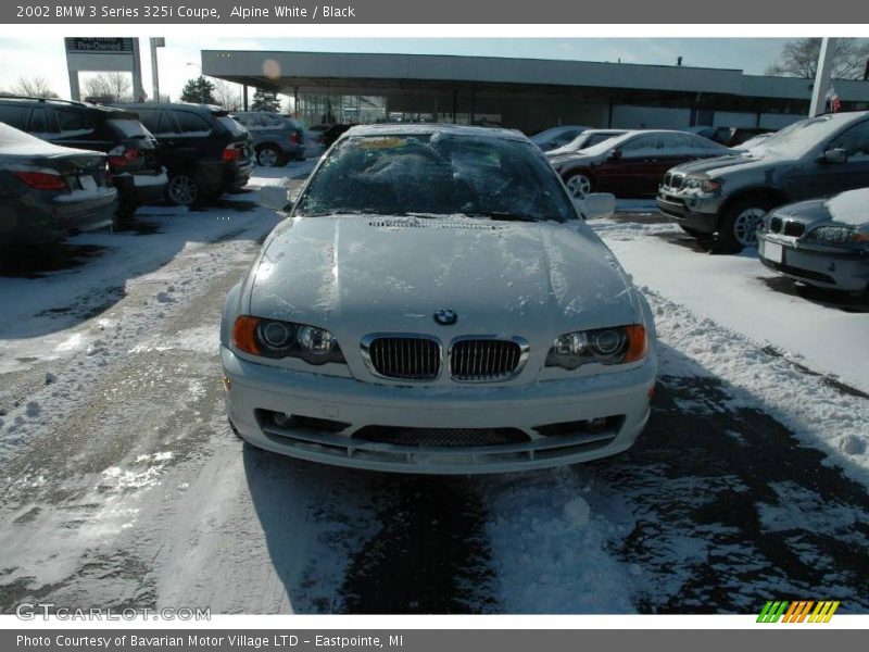 Alpine White / Black 2002 BMW 3 Series 325i Coupe