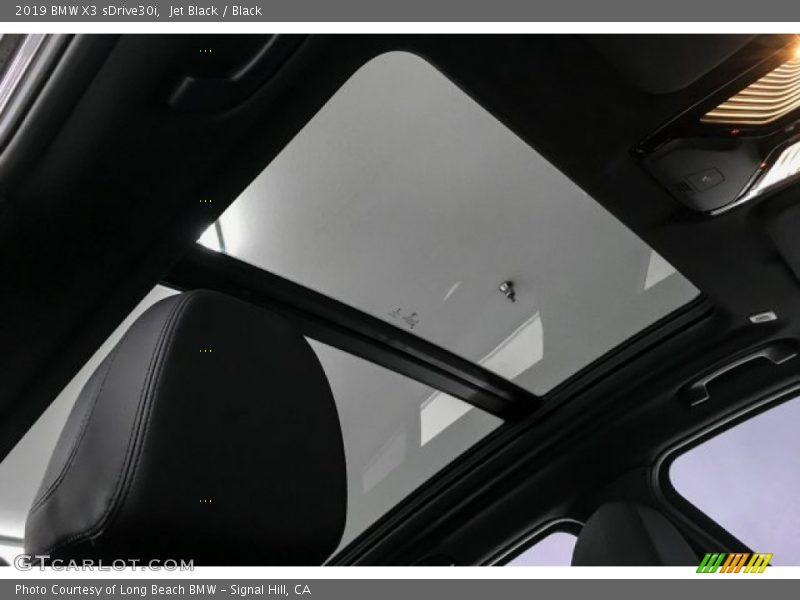 Jet Black / Black 2019 BMW X3 sDrive30i