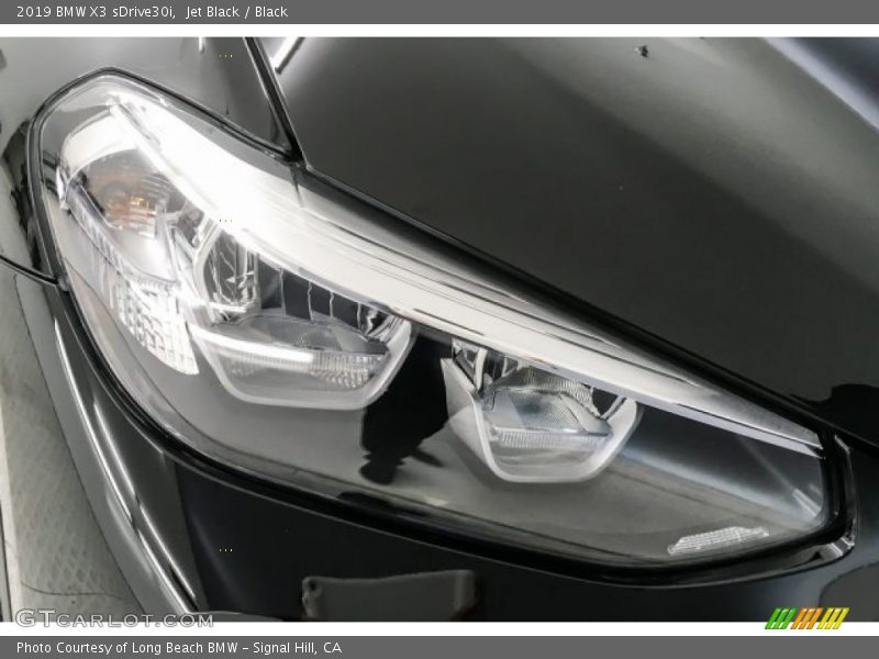 Jet Black / Black 2019 BMW X3 sDrive30i