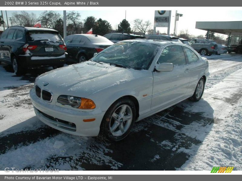 Alpine White / Black 2002 BMW 3 Series 325i Coupe