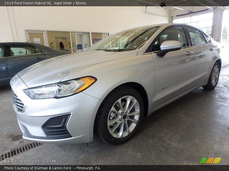 Ingot Silver / Ebony 2019 Ford Fusion Hybrid SE