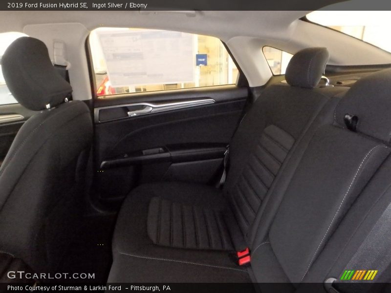 Ingot Silver / Ebony 2019 Ford Fusion Hybrid SE