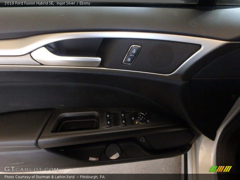 Ingot Silver / Ebony 2019 Ford Fusion Hybrid SE