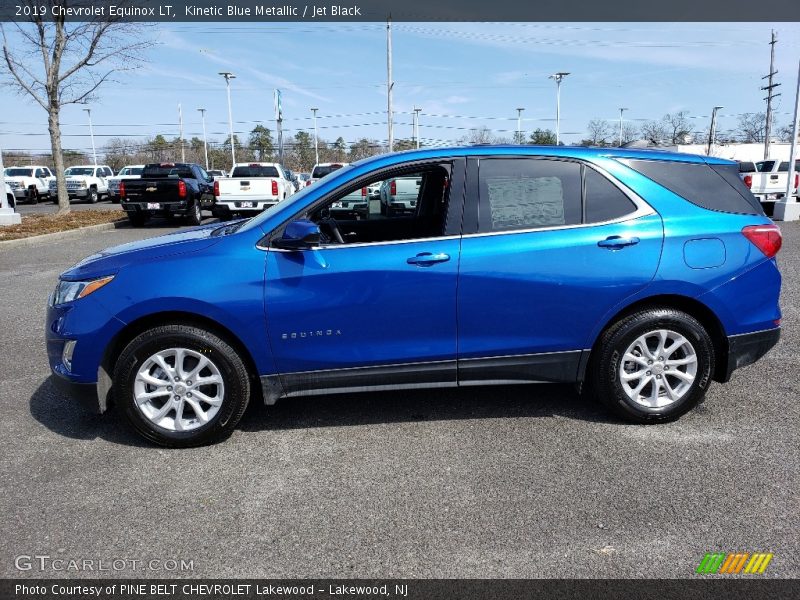 Kinetic Blue Metallic / Jet Black 2019 Chevrolet Equinox LT