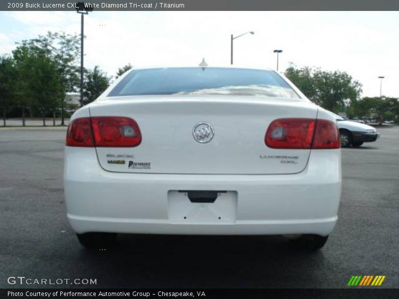White Diamond Tri-coat / Titanium 2009 Buick Lucerne CXL