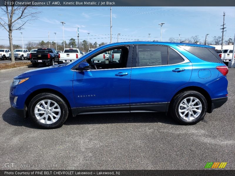 Kinetic Blue Metallic / Jet Black 2019 Chevrolet Equinox LT AWD