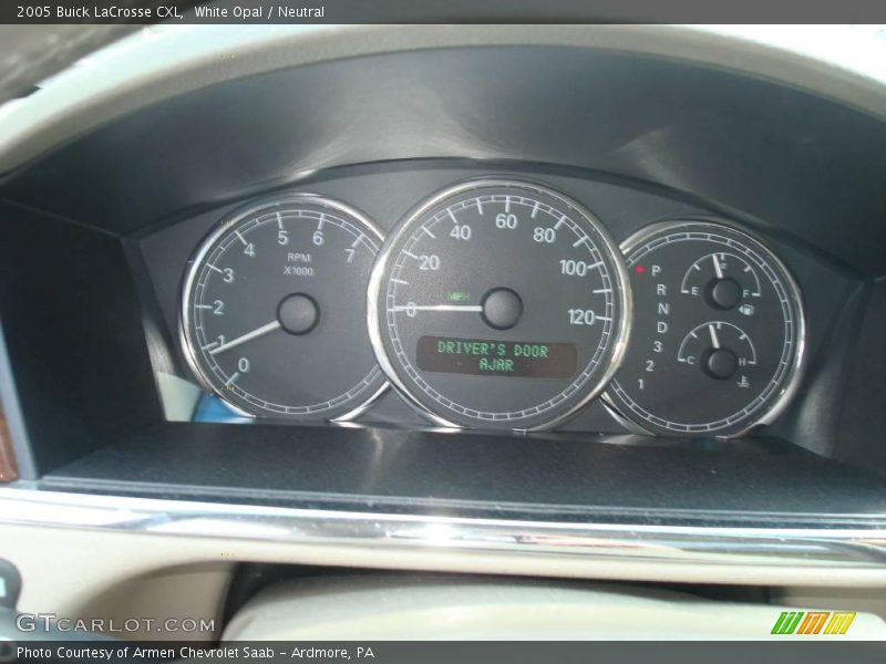 White Opal / Neutral 2005 Buick LaCrosse CXL