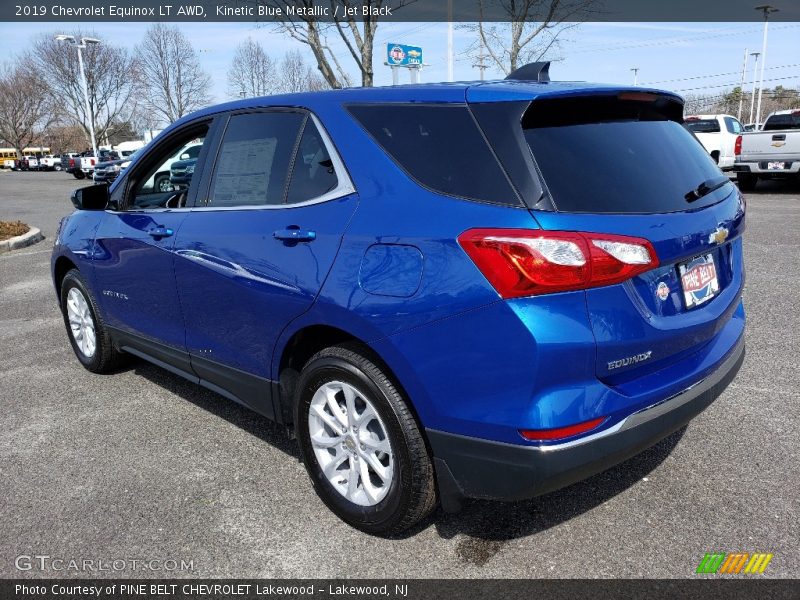 Kinetic Blue Metallic / Jet Black 2019 Chevrolet Equinox LT AWD