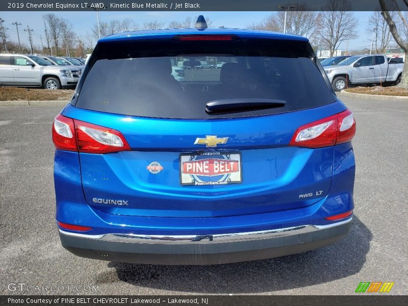 Kinetic Blue Metallic / Jet Black 2019 Chevrolet Equinox LT AWD