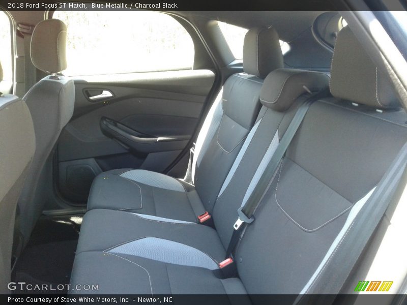 Blue Metallic / Charcoal Black 2018 Ford Focus ST Hatch