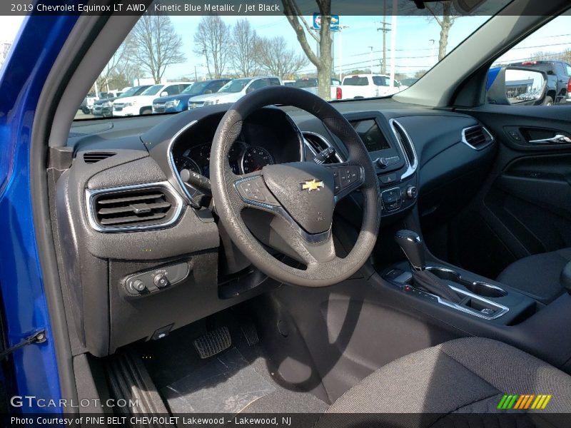 Kinetic Blue Metallic / Jet Black 2019 Chevrolet Equinox LT AWD
