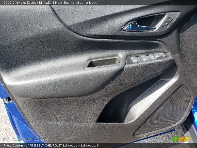 Kinetic Blue Metallic / Jet Black 2019 Chevrolet Equinox LT AWD