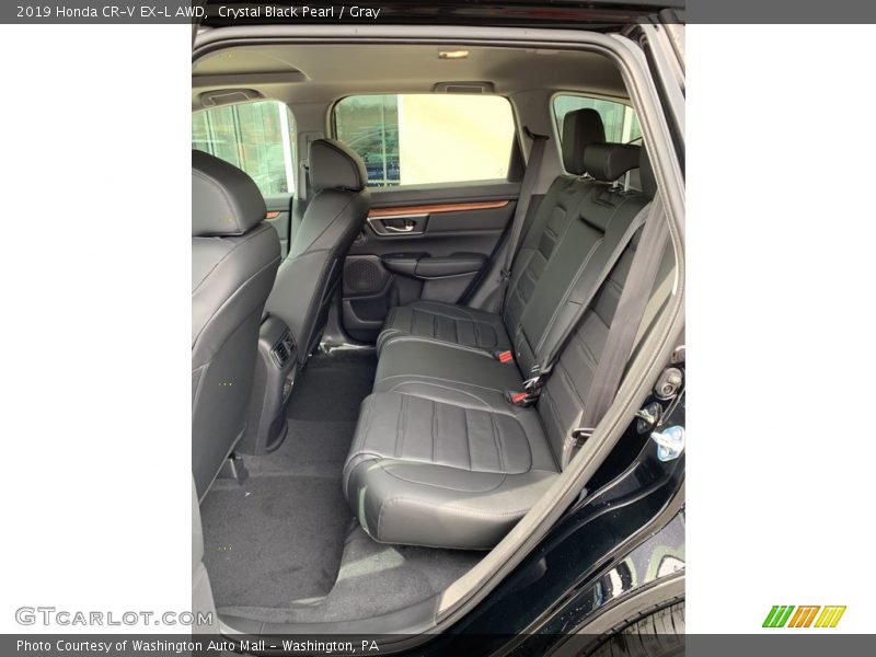 Crystal Black Pearl / Gray 2019 Honda CR-V EX-L AWD