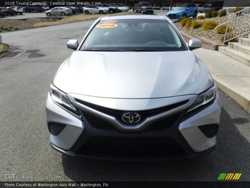 Celestial Silver Metallic / Ash 2018 Toyota Camry SE