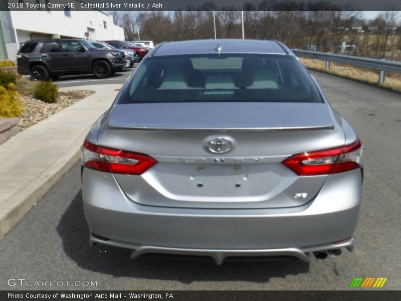 Celestial Silver Metallic / Ash 2018 Toyota Camry SE