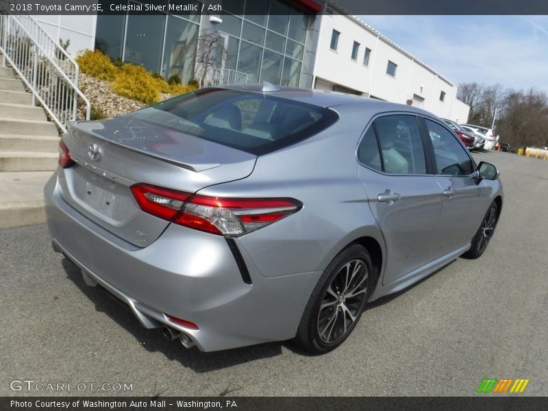 Celestial Silver Metallic / Ash 2018 Toyota Camry SE