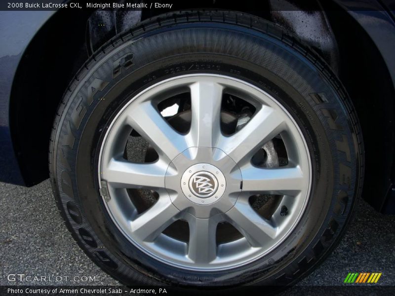 Midnight Blue Metallic / Ebony 2008 Buick LaCrosse CXL