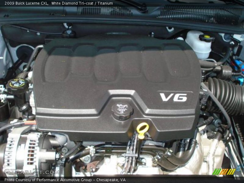 White Diamond Tri-coat / Titanium 2009 Buick Lucerne CXL