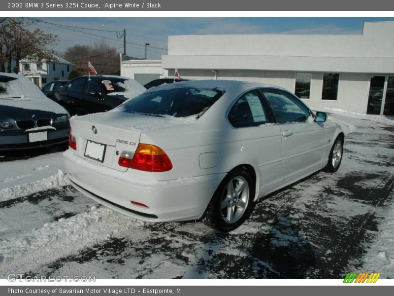 Alpine White / Black 2002 BMW 3 Series 325i Coupe