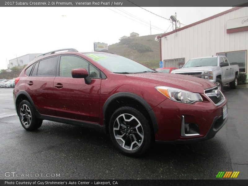 Venetian Red Pearl / Ivory 2017 Subaru Crosstrek 2.0i Premium