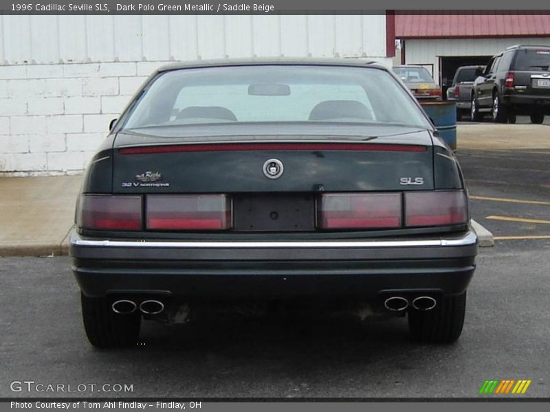 Dark Polo Green Metallic / Saddle Beige 1996 Cadillac Seville SLS