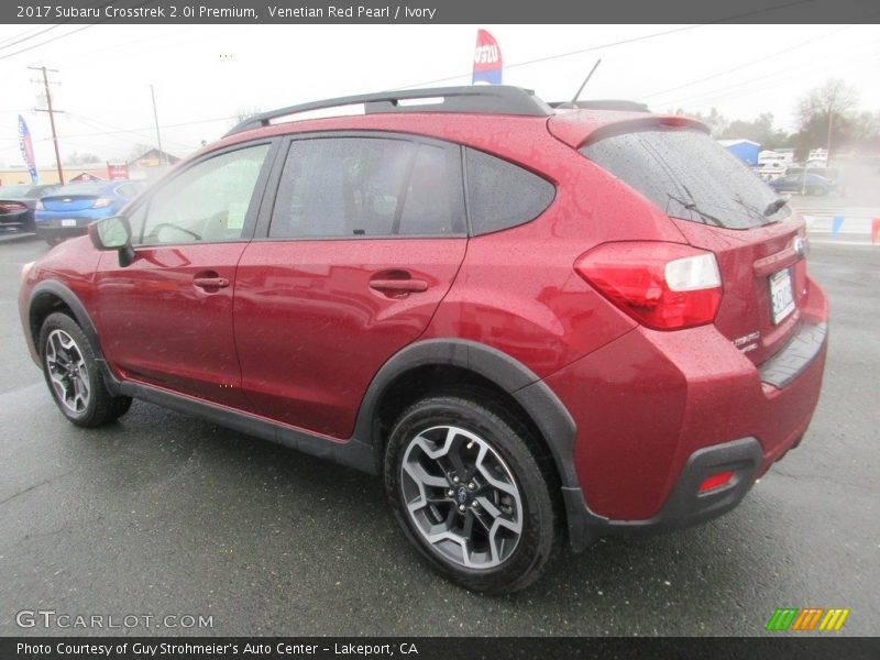 Venetian Red Pearl / Ivory 2017 Subaru Crosstrek 2.0i Premium