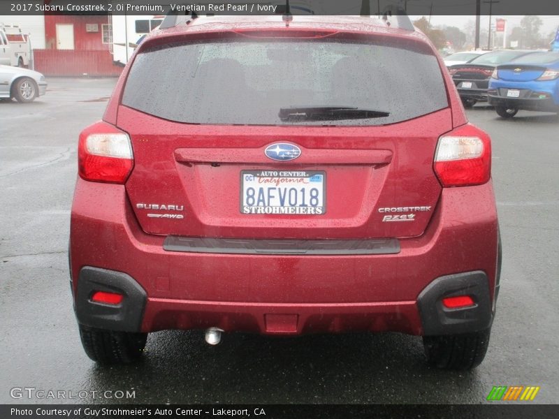 Venetian Red Pearl / Ivory 2017 Subaru Crosstrek 2.0i Premium