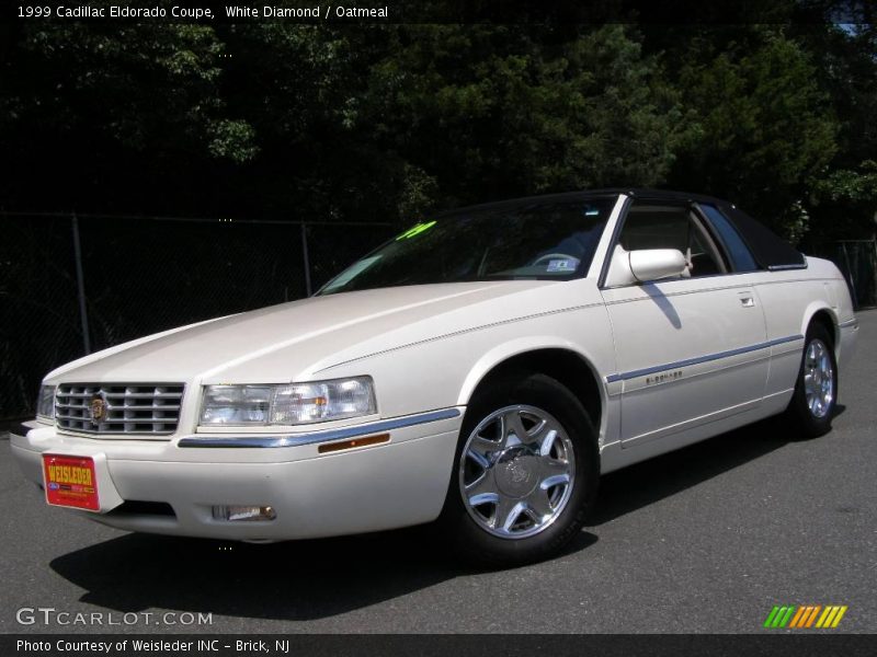 White Diamond / Oatmeal 1999 Cadillac Eldorado Coupe