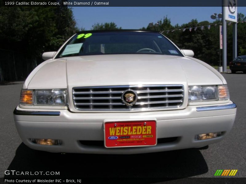 White Diamond / Oatmeal 1999 Cadillac Eldorado Coupe