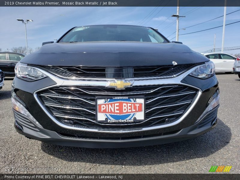 Mosaic Black Metallic / Jet Black 2019 Chevrolet Malibu Premier