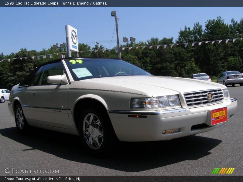 White Diamond / Oatmeal 1999 Cadillac Eldorado Coupe