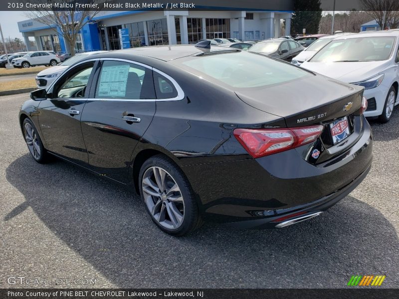 Mosaic Black Metallic / Jet Black 2019 Chevrolet Malibu Premier