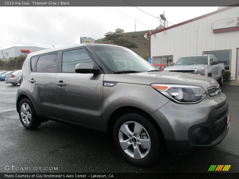 Titanium Gray / Black 2019 Kia Soul