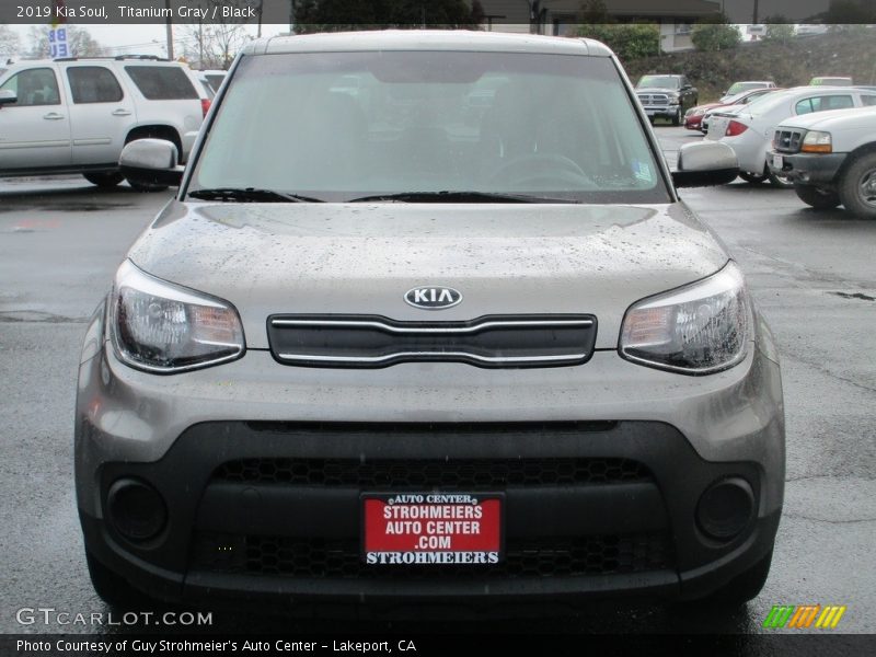 Titanium Gray / Black 2019 Kia Soul