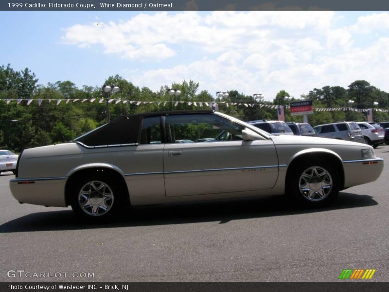 White Diamond / Oatmeal 1999 Cadillac Eldorado Coupe