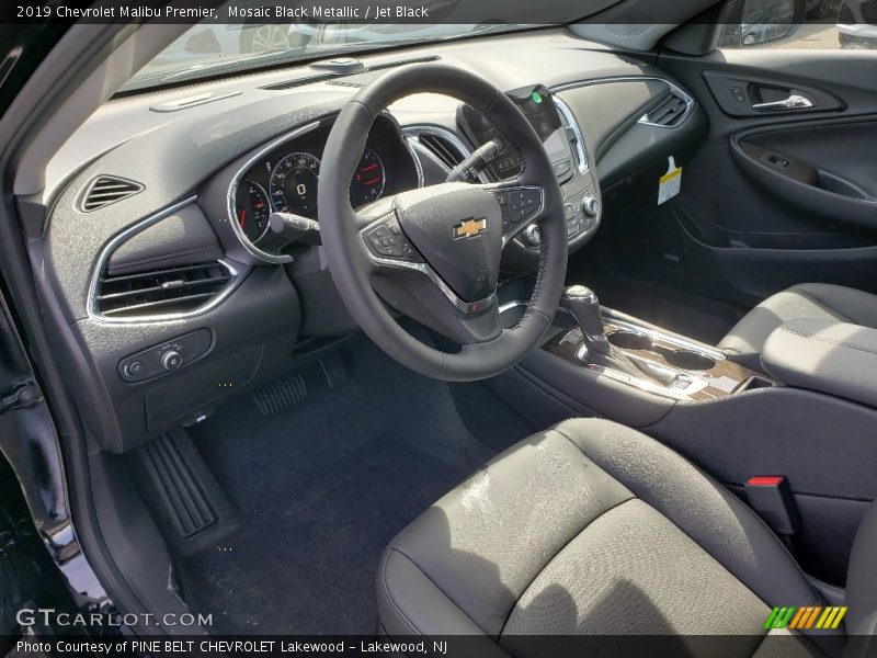 Mosaic Black Metallic / Jet Black 2019 Chevrolet Malibu Premier