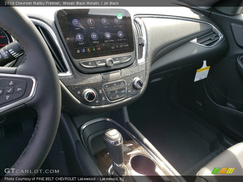 Mosaic Black Metallic / Jet Black 2019 Chevrolet Malibu Premier