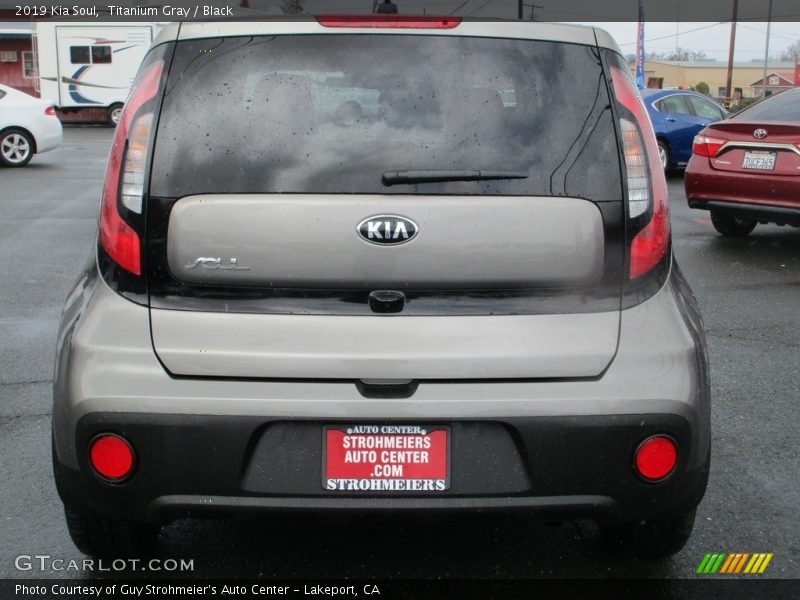 Titanium Gray / Black 2019 Kia Soul