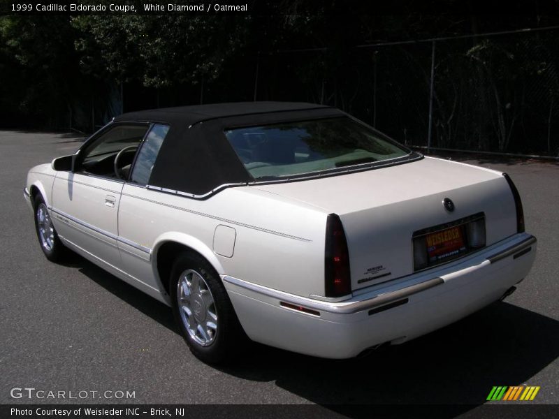 White Diamond / Oatmeal 1999 Cadillac Eldorado Coupe