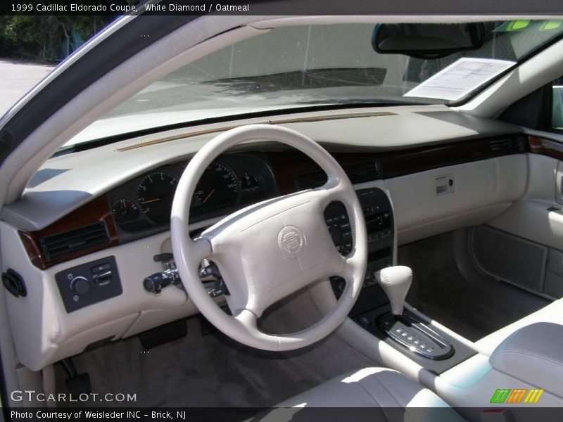 White Diamond / Oatmeal 1999 Cadillac Eldorado Coupe