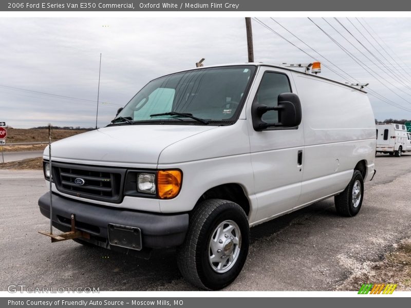 Oxford White / Medium Flint Grey 2006 Ford E Series Van E350 Commercial