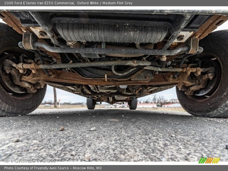 Oxford White / Medium Flint Grey 2006 Ford E Series Van E350 Commercial