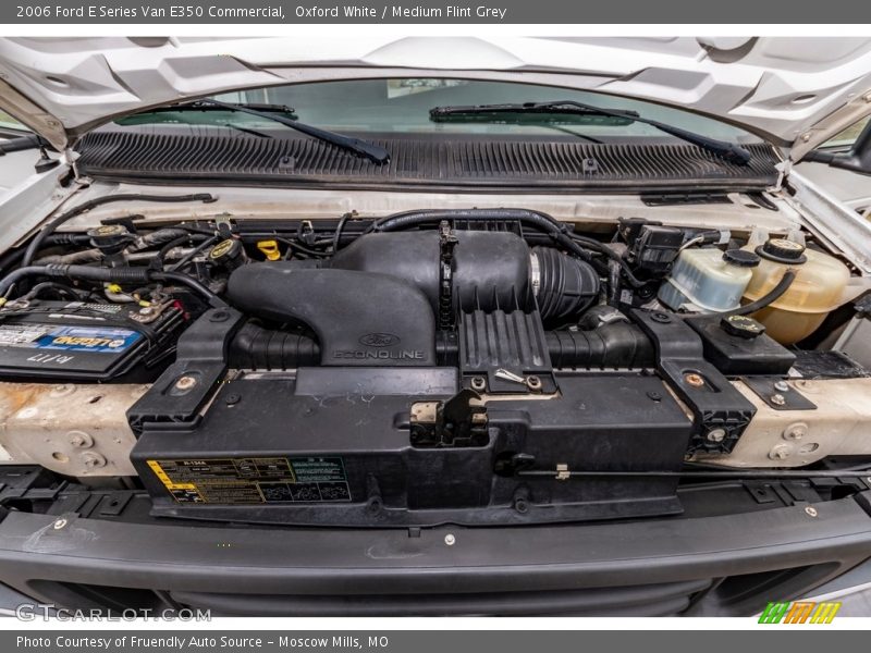 Oxford White / Medium Flint Grey 2006 Ford E Series Van E350 Commercial